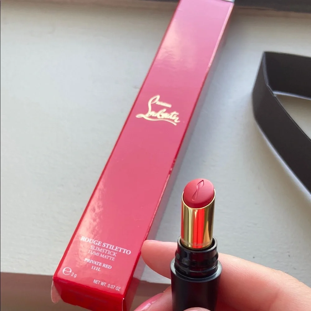 Two Christian Louboutin Rouge Stiletto Lipsticks - New in Box - Picture 3 of 5
